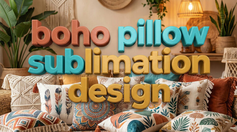 Our Top 10 Modern Boho Pillow Sublimation Designs for Cozy Home Decor
