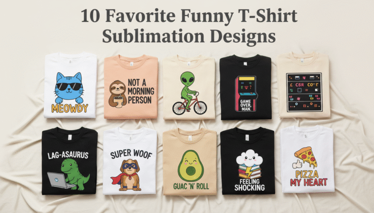10 Favorite Funny T-Shirt Sublimation Designs