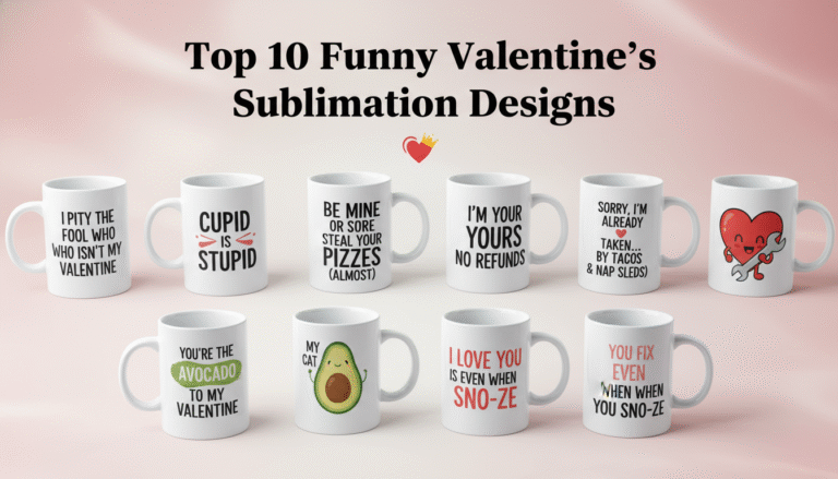 Top 10 Funny Valentine’s Sublimation Designs