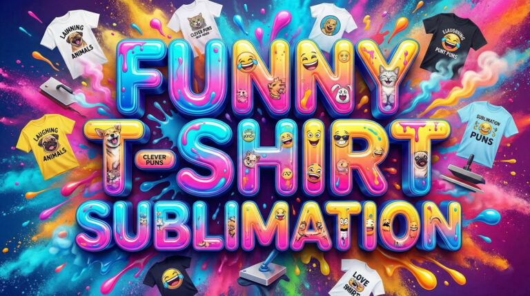 Our 10 Favorite Funny T-Shirt Sublimation Designs for Instant Smiles!