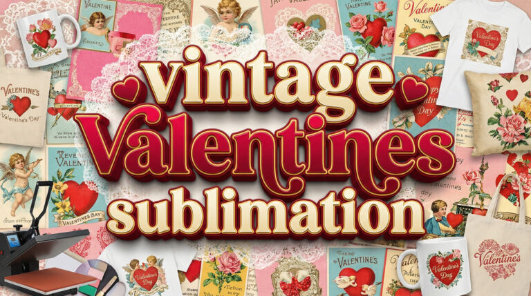 Our Top 10 Vintage Valentine’s Sublimation Designs for Crafty Hearts!