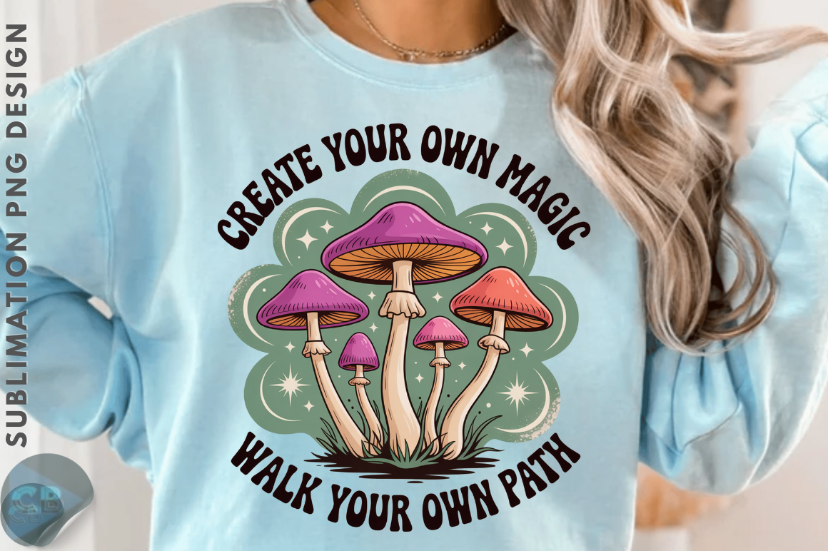 Create Your Own Magic Walk Your Own Path preview for craft projects