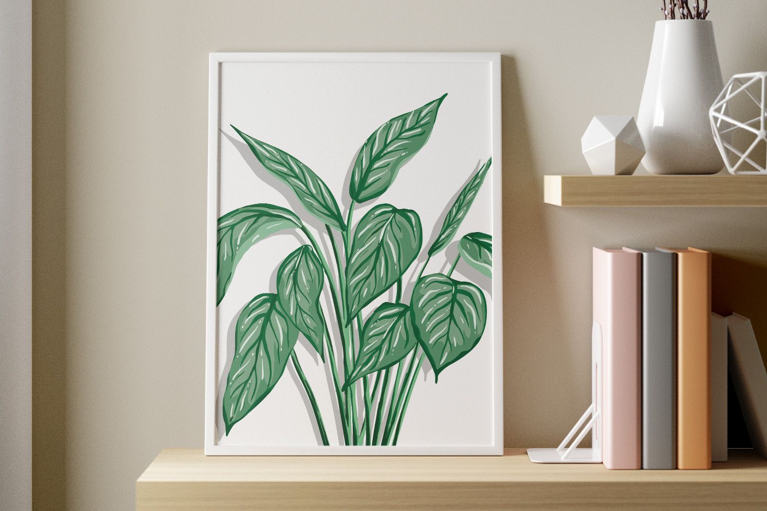 House Plant Printable Wall Art Botanical preview for craft projects