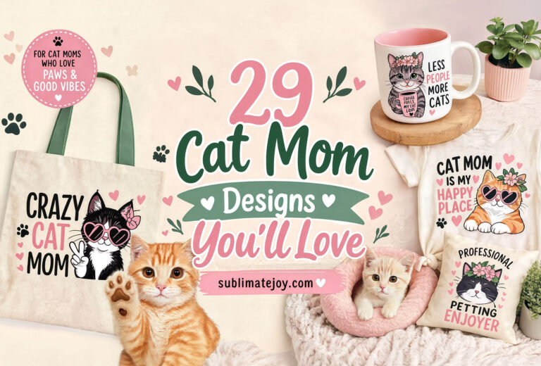 29 Cat Mom Designs You’ll Love