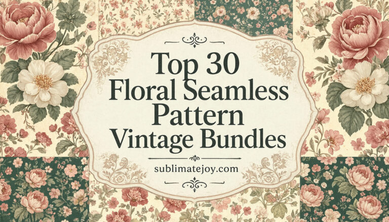 Top 30 Floral Seamless Pattern Vintage Bundles