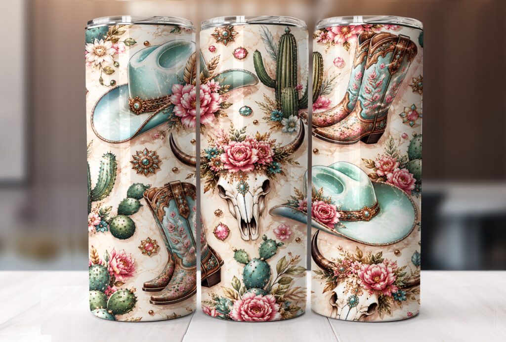 Western Cowgirl Tumbler