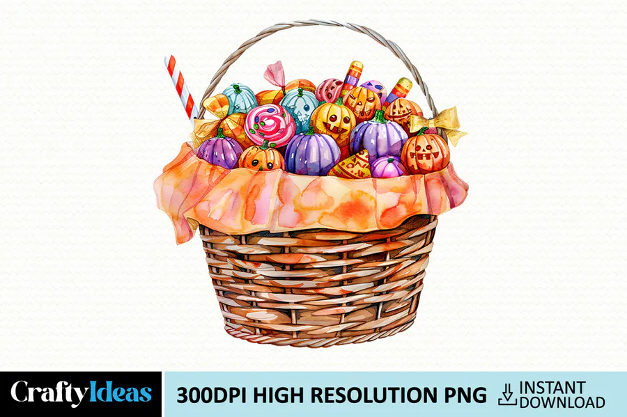 Halloween Candy Sublimation Clipart preview for Halloween candy sublimation PNG
