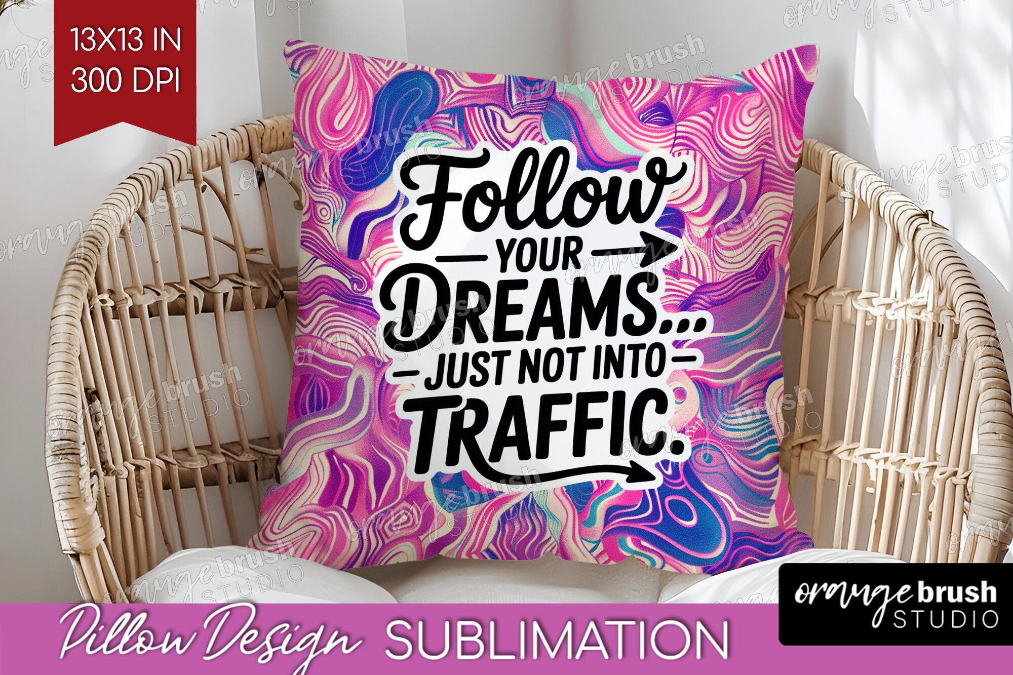 Funny Sarcastic Quote Pillow Cover PNG preview for craft projects