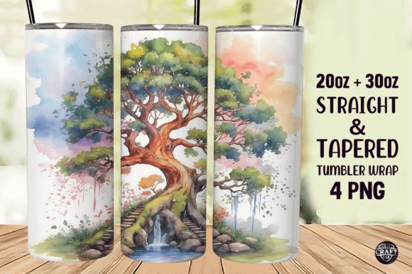 Watercolor Tumbler