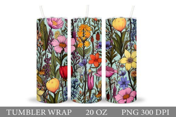 Floral Tumbler