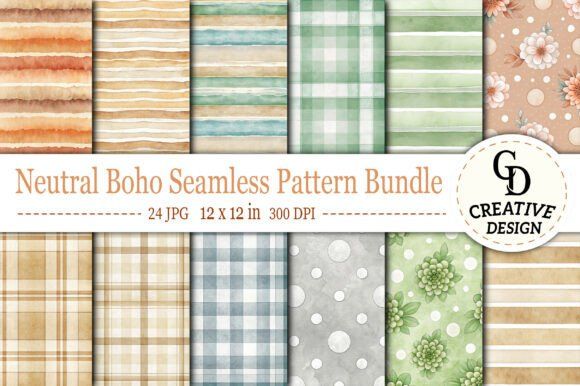 Boho Seamless Pattern