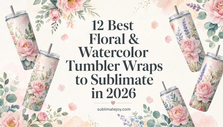 12 Best Floral & Watercolor Tumbler Wraps to Sublimate in 2026