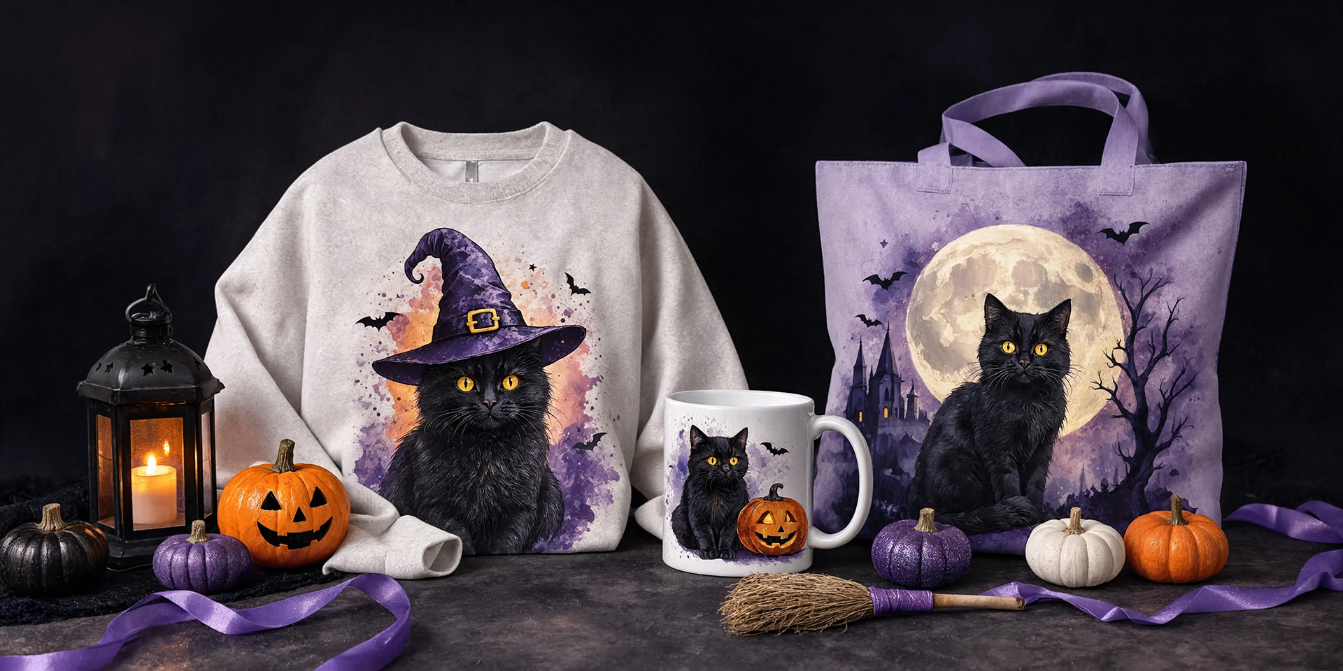 Halloween Black Cat