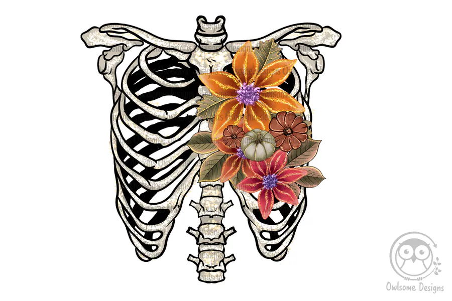 Skeleton Halloween Sublimation preview for Halloween skeleton sublimation PNG