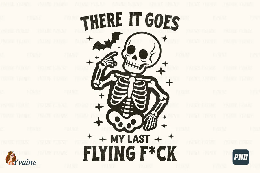 Funny Skeleton Halloween PNG Sublimation preview for Halloween skeleton sublimation PNG