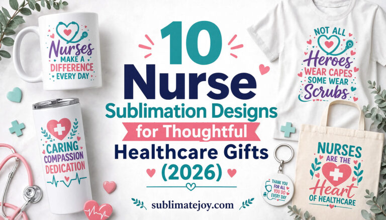 10 Nurse Sublimation Designs for Thoughtful Healthcare Gifts (2026)