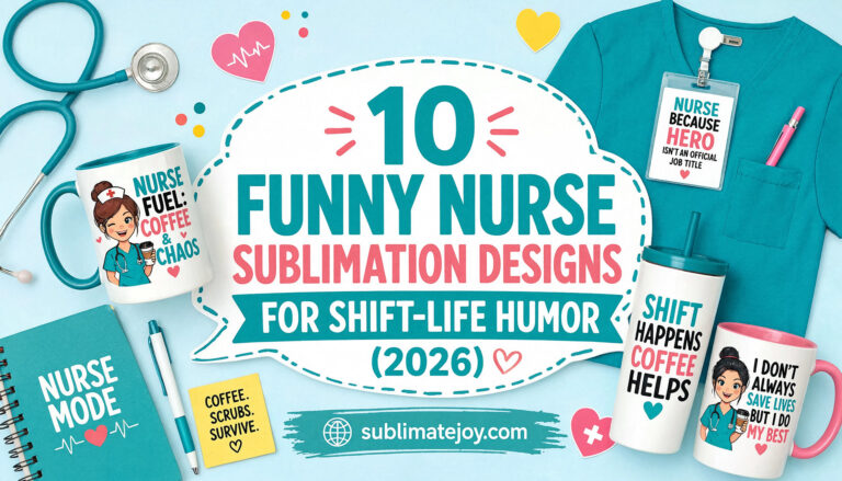 10 Funny Nurse Sublimation Designs for Shift-Life Humor (2026)
