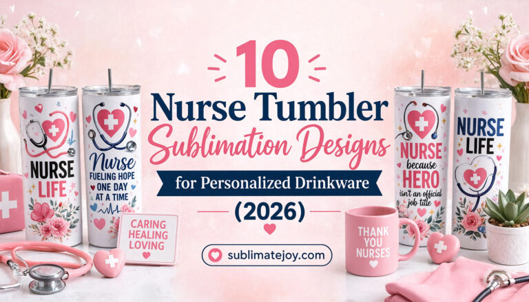 10 Nurse Tumbler Sublimation Designs for Personalized Drinkware (2026)