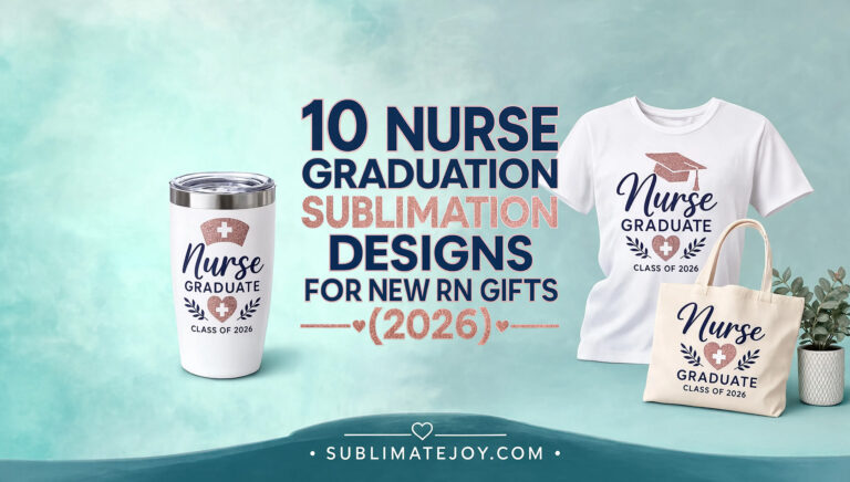 10 Nurse Graduation Sublimation Designs for New RN Gifts (2026)