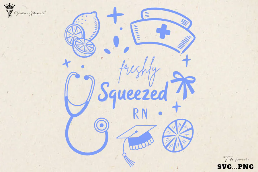 Graduation Nurse RN SVG PNG preview for nurse graduation sublimation designs