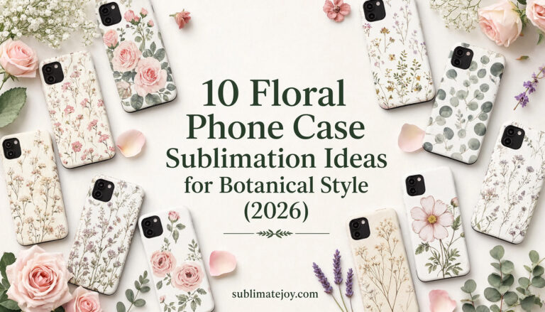10 Floral Phone Case Sublimation Ideas for Botanical Style (2026)