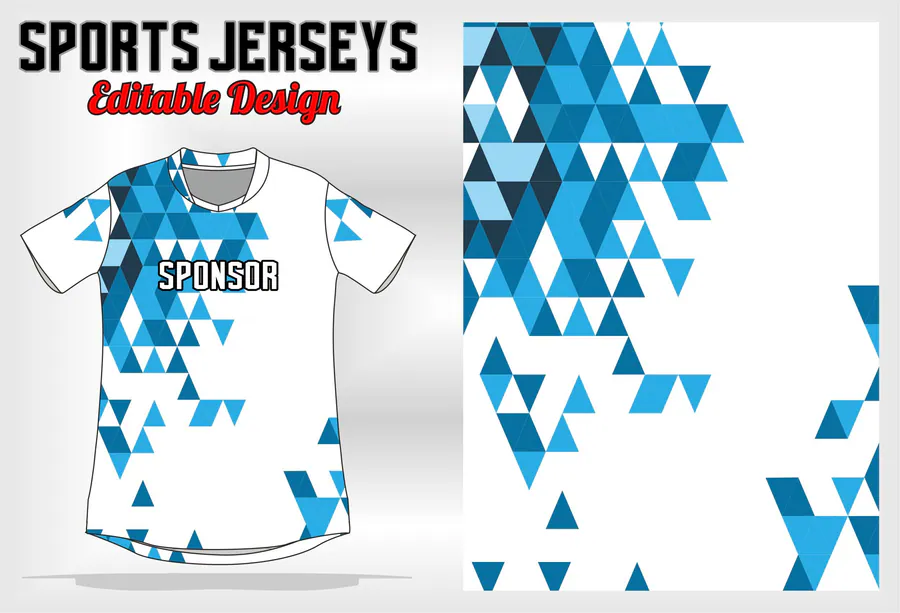 Sports Jersey Pattern 77 preview for racing jersey sublimation design