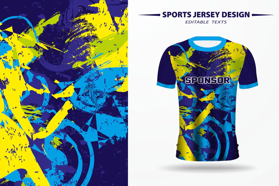 Soccer Jersey Design for Print 5 preview for soccer jersey sublimation design