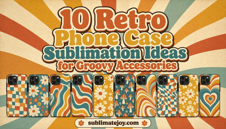 10 Retro Phone Case Sublimation Ideas for Groovy Accessories (2026)