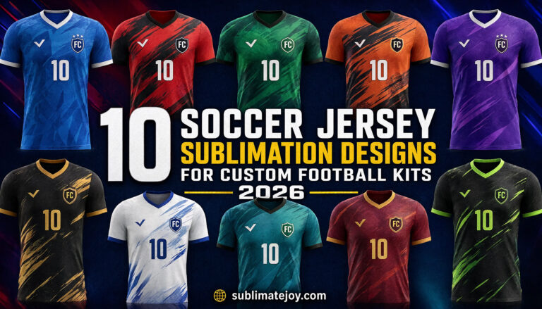 10 Soccer Jersey Sublimation Designs for Custom Football Kits (2026)