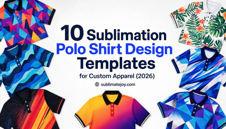 10 Sublimation Polo Shirt Design Templates for Custom Apparel (2026)