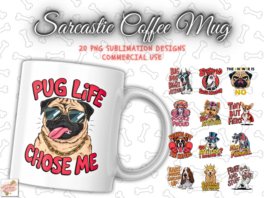 Sarcastic Funny Mug Sublimation Bundle