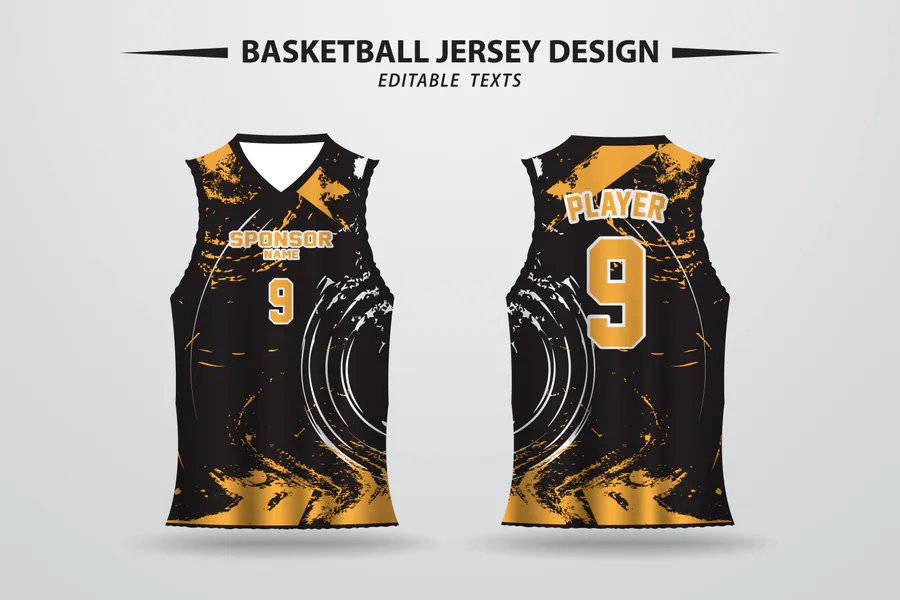 A Vector Basketball Jersey preview for basketball jersey sublimation