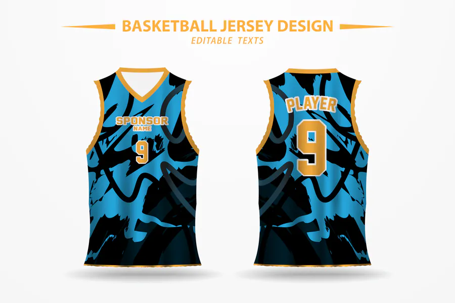 Basketball Jersey Design for Sublimation 2 preview for basketball jersey sublimation
