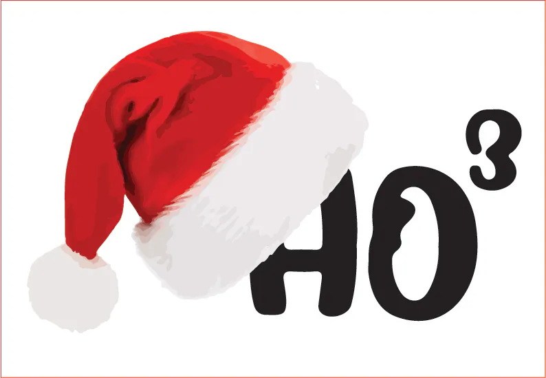Ho Ho Ho Santa Hat Sublimation Clipart preview for sublimation hat designs