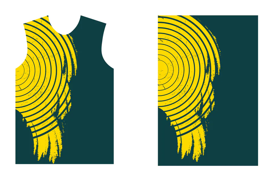 Abstract Jersey Sublimation Design preview for football jersey sublimation templates
