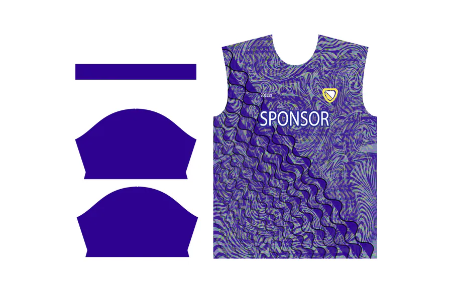 Football Soccer Jersey Design preview for football jersey sublimation templates