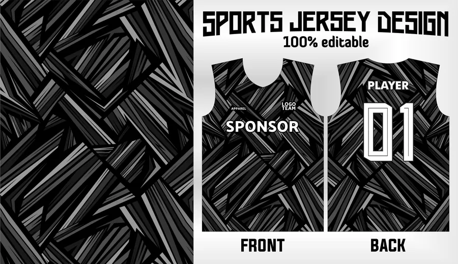 Sports Jersey Pattern 180 preview for sports jersey sublimation patterns