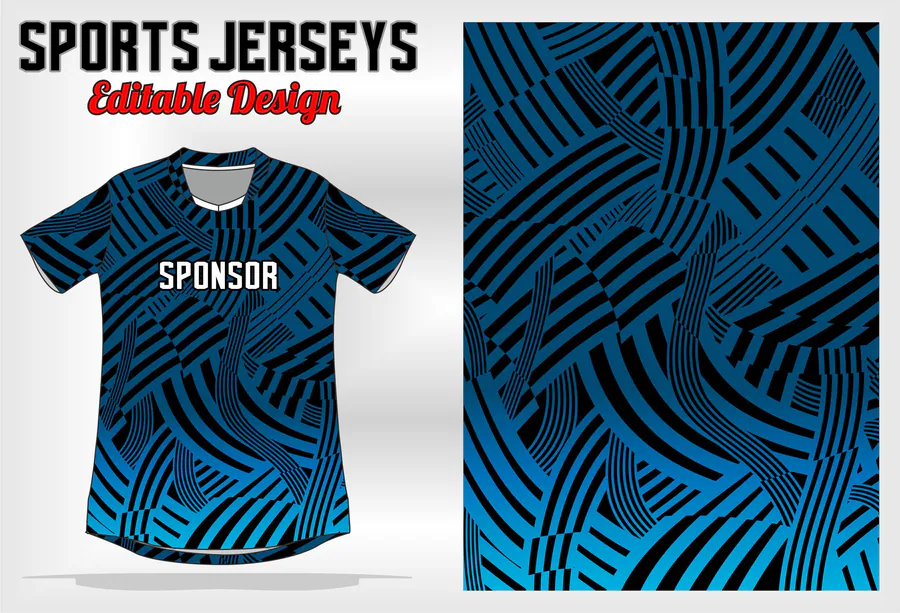 Sports Jersey Pattern 106 2 preview for sports jersey sublimation patterns