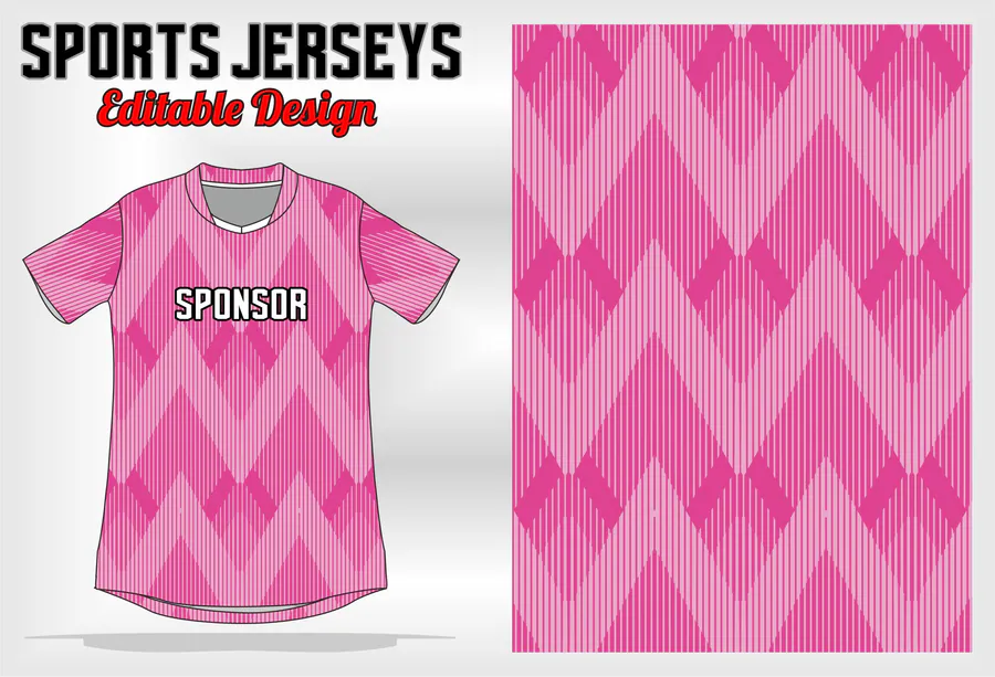 Sports Jersey Pattern 78 preview for sports jersey sublimation patterns