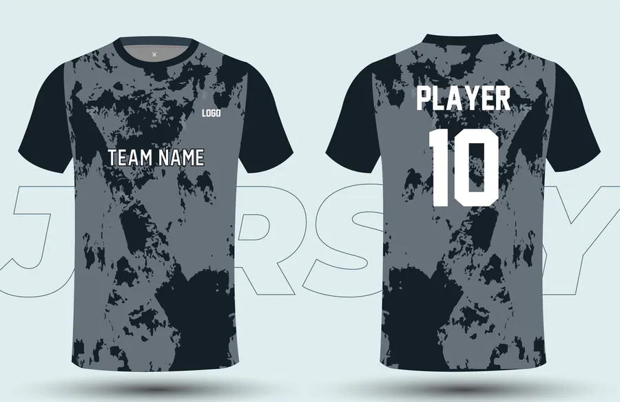Jersey Design Template for Multi-Sport Teams preview for full sublimation cricket jersey