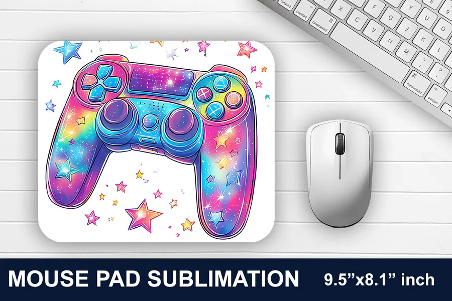 Gaming Controller Mouse Pad 19 preview for gaming mouse pad sublimation designs