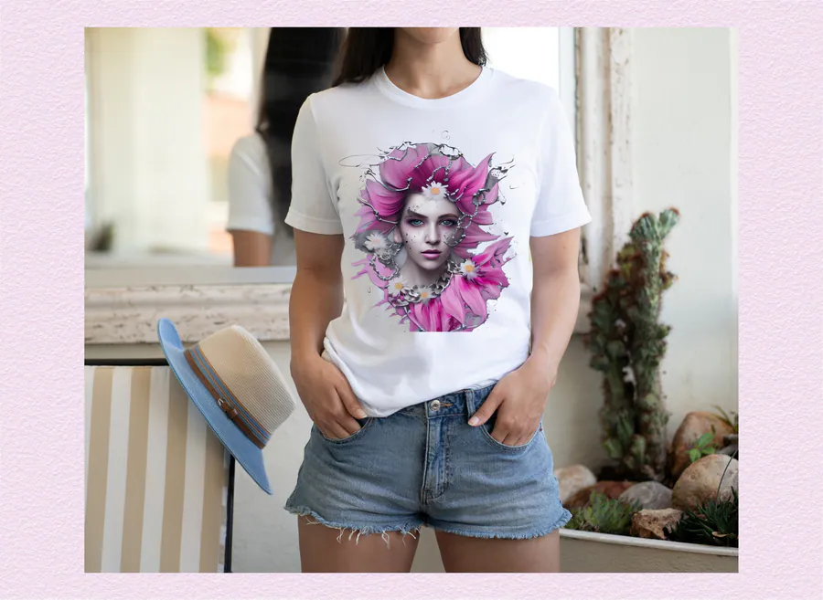 T-Shirt Sublimation preview for sublimation shirt designs