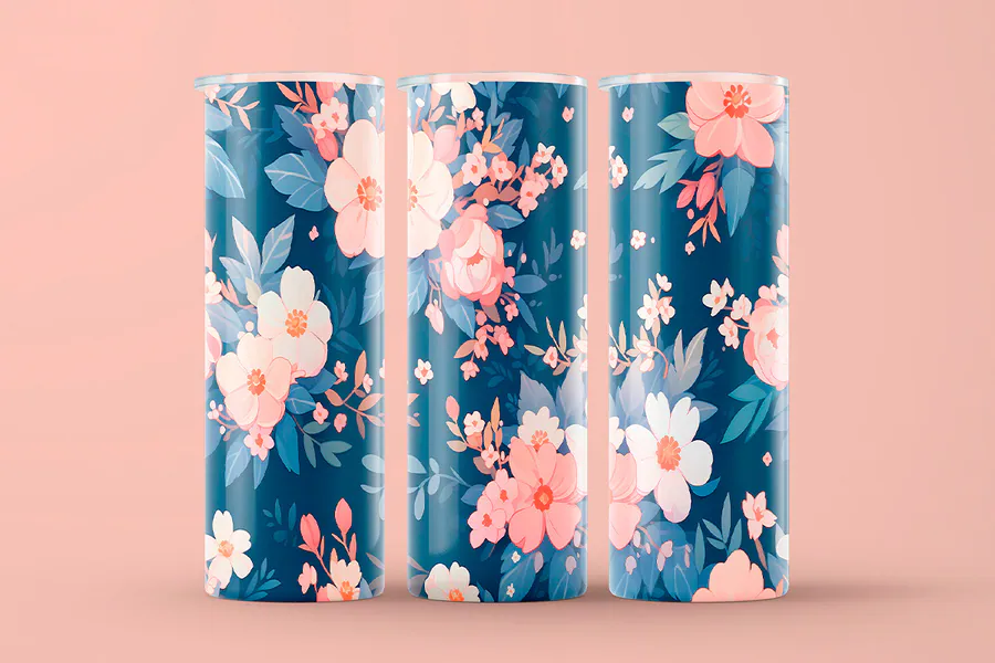 20 Oz Tumbler Sublimation Design Wrap preview for sublimation tumbler designs