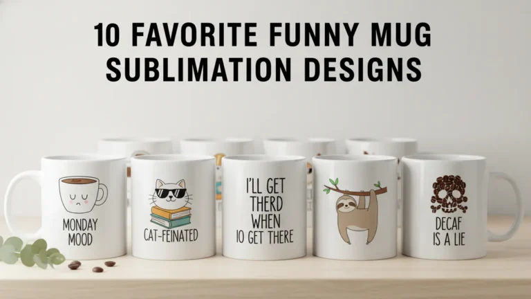 10 Favorite Funny Mug Sublimation Designs