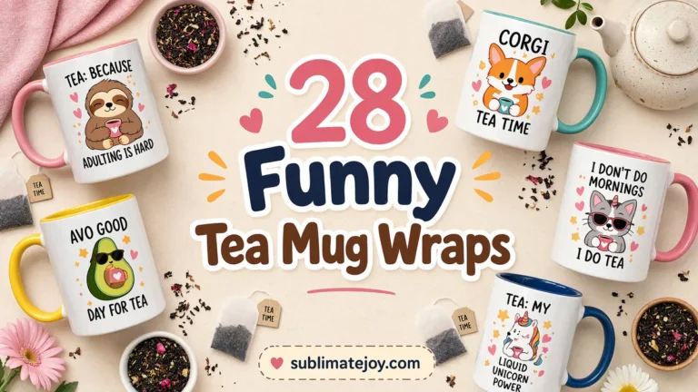 28 Funny Tea Mug Wraps