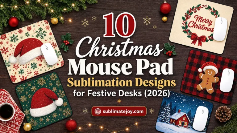 10 Christmas Mouse Pad Sublimation Designs for Festive Desks (2026)