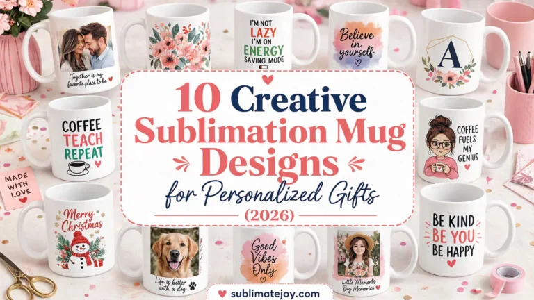 10 Creative Sublimation Mug Designs for Personalized Gifts (2026)