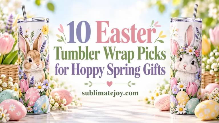 10 Easter Tumbler Wrap Picks for Hoppy Spring Gifts