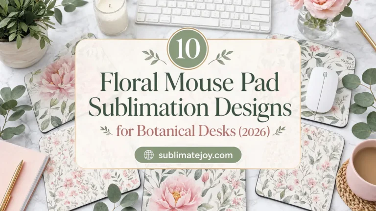 10 Floral Mouse Pad Sublimation Designs for Botanical Desks (2026)
