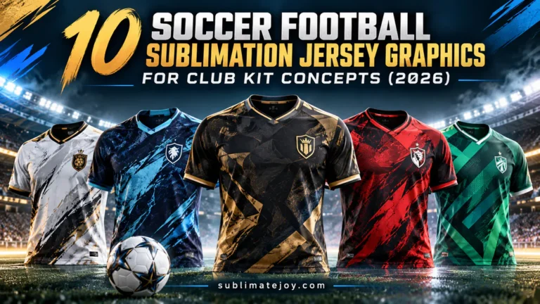 10 Soccer Football Sublimation Jersey Graphics for Club Kit Concepts (2026)
